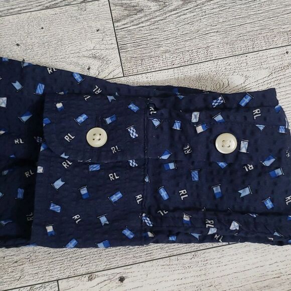 Ralph Lauren Seersucker Button Down Shirt - Picture 6 of 8